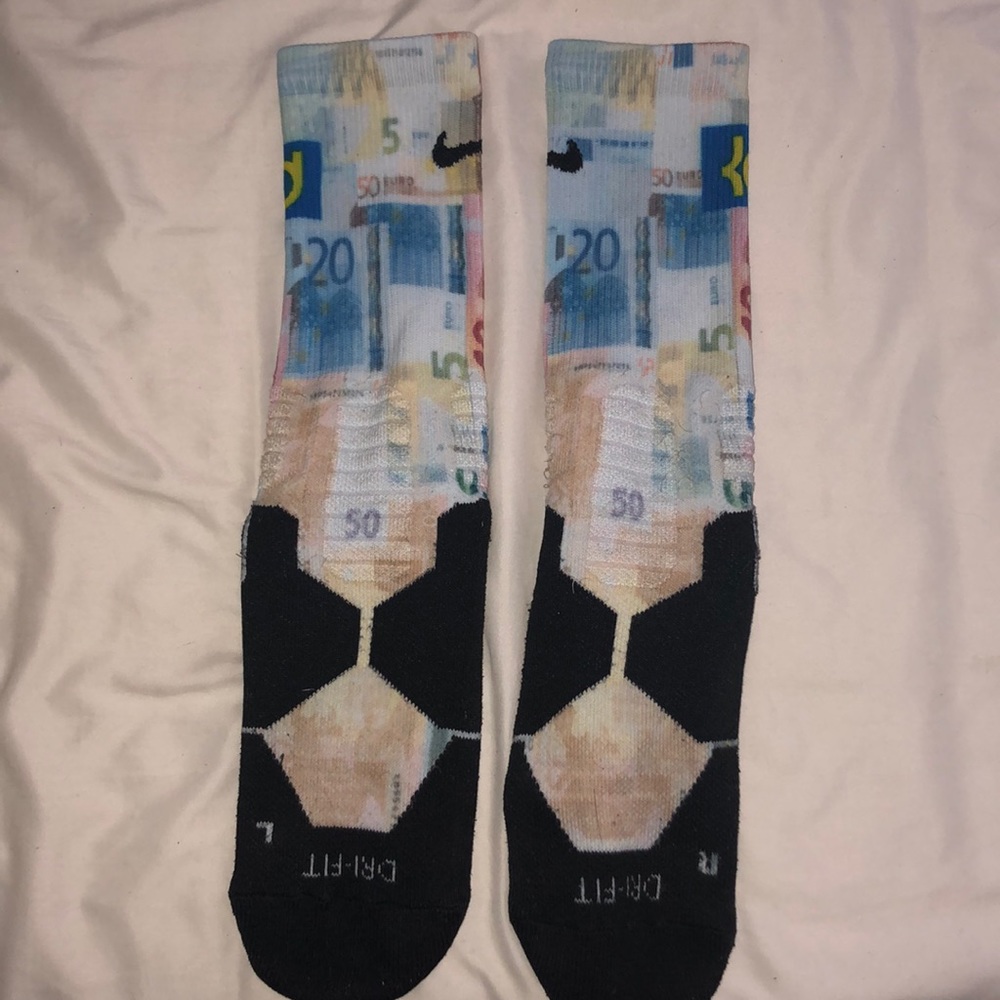 🔥NIKE KD ELITE BASKETBALL SOCKS SIZE LG!!!!